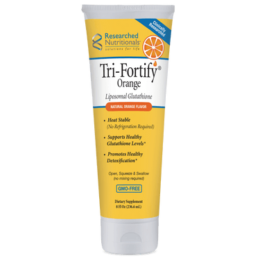 Tri-Fortify® Liposomal Glutathione – Orange Researched Nutritionals Supplement - Conners Clinic